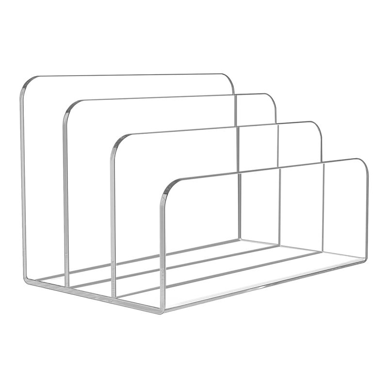Clear Acrylic Book Stand Holder - Voltvibe – Suporte para documentos em