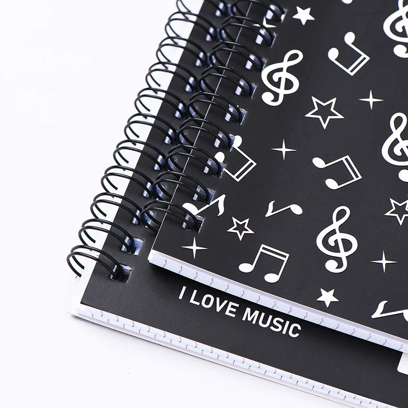 Caderno de música Coil Noteboo - Blank Sheet Music Notebook avaliação e preço