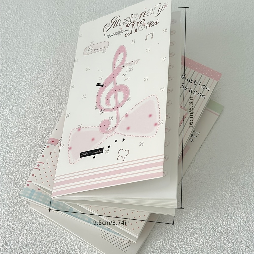 Caderno Musical Coreano A6 em  - Blank Sheet Music Notebook avaliação e preço
