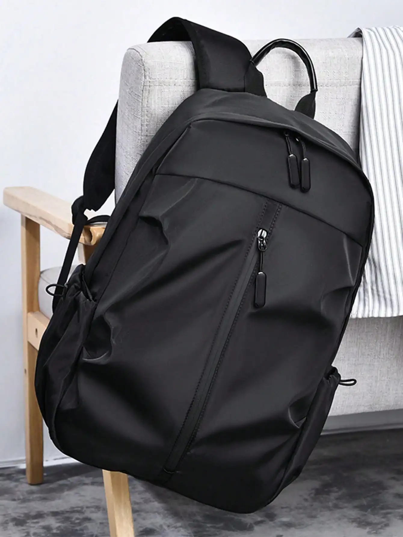 Mochila unissex de nylon, com  - Books avaliação e preço