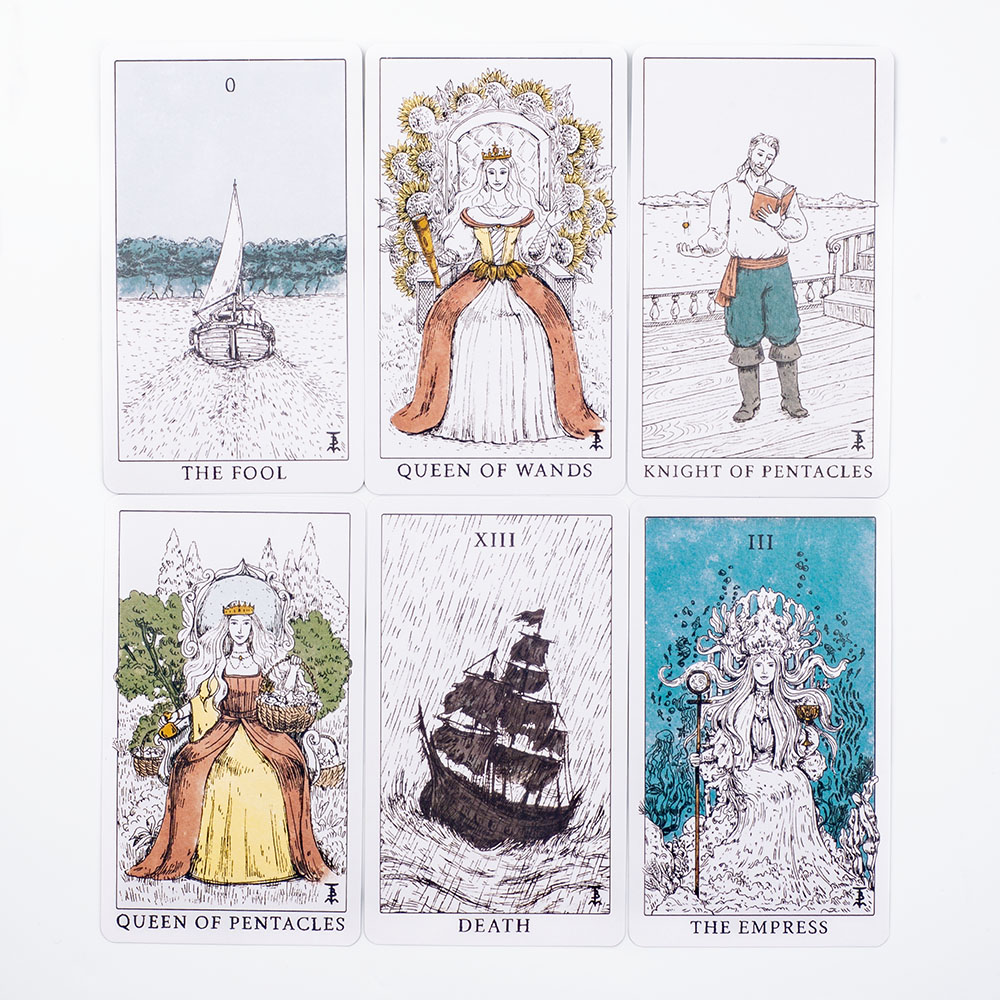 Baralho de tarô tempestade com - Tarot Deck With Guidebook avaliação e preço
